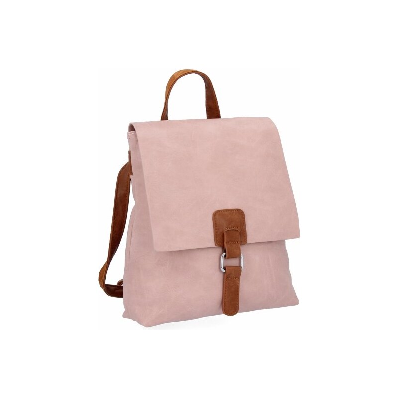 Dámská kabelka batůžek Herisson pudrová růžová 1202B419