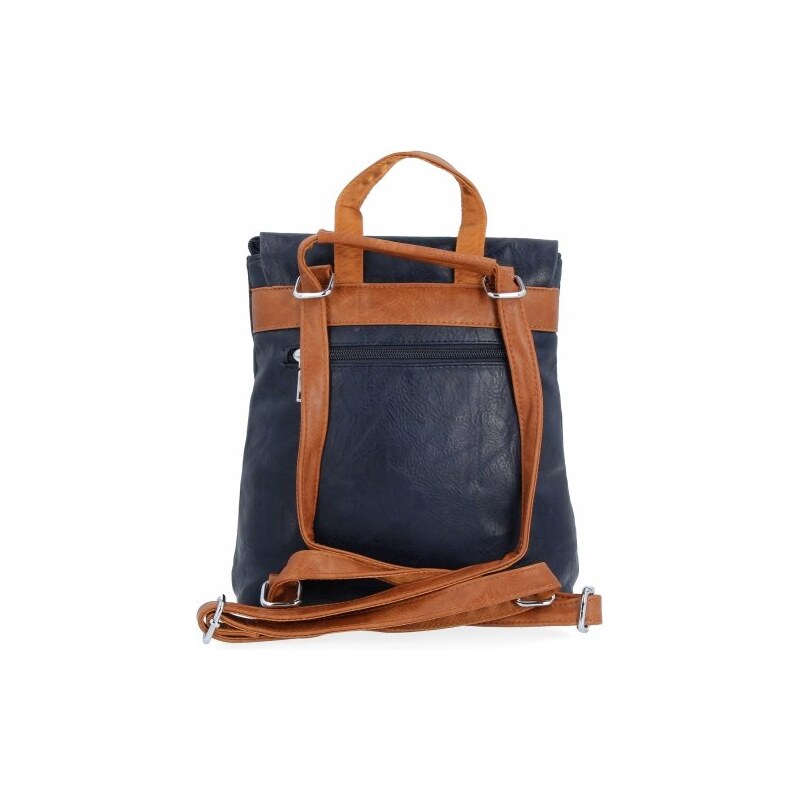 Dámská kabelka batůžek Herisson tmavě modrá 1202B419