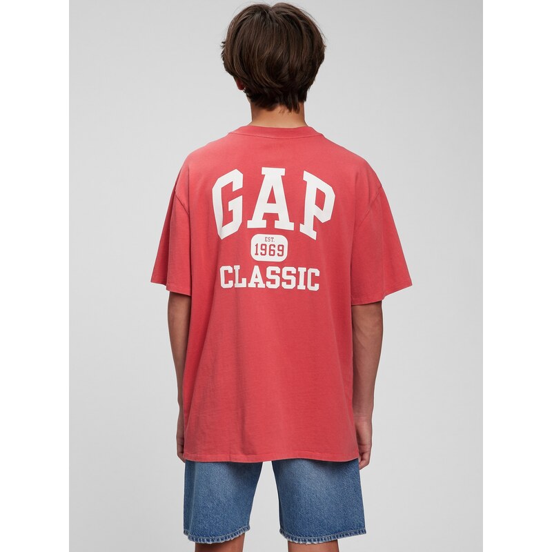 GAP Teen organic tričko logo Classic - Kluci