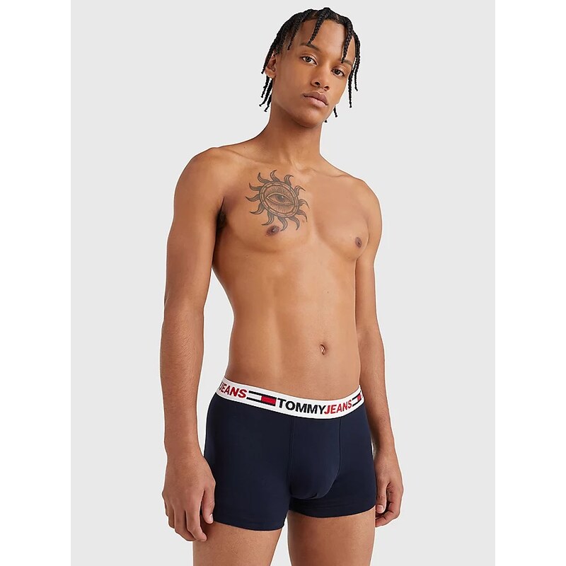 Pánské boxerky Tommy Hilfiger cotton - tmavě modrá