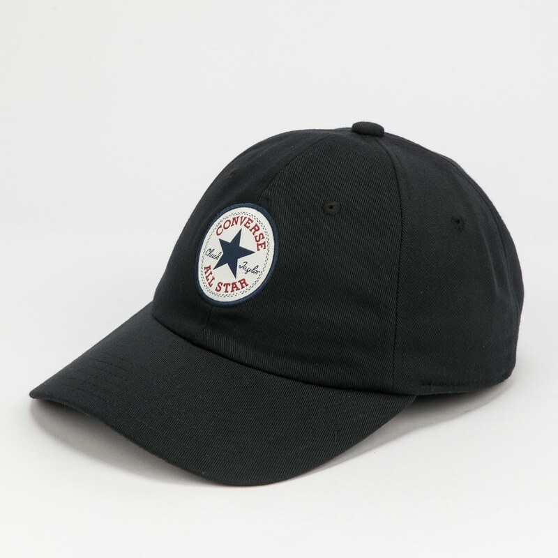 Converse all star patch baseball hat CONVERSE BLACK