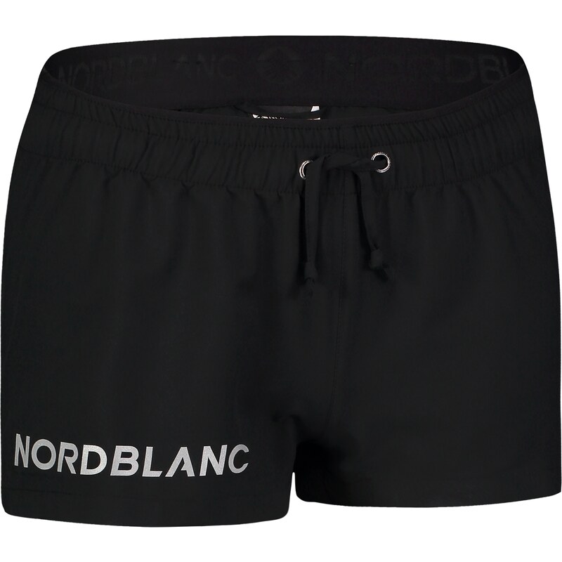 Nordblanc Černé dámské šortky na běhání SKIP