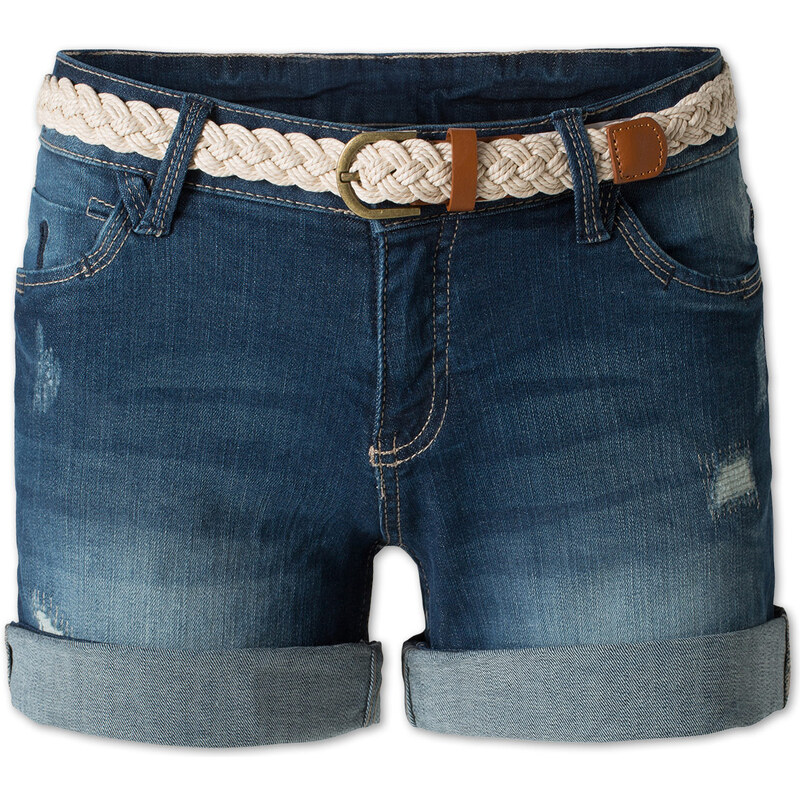 C&A Damen Denim-Shorts in dunkelblau von Yessica