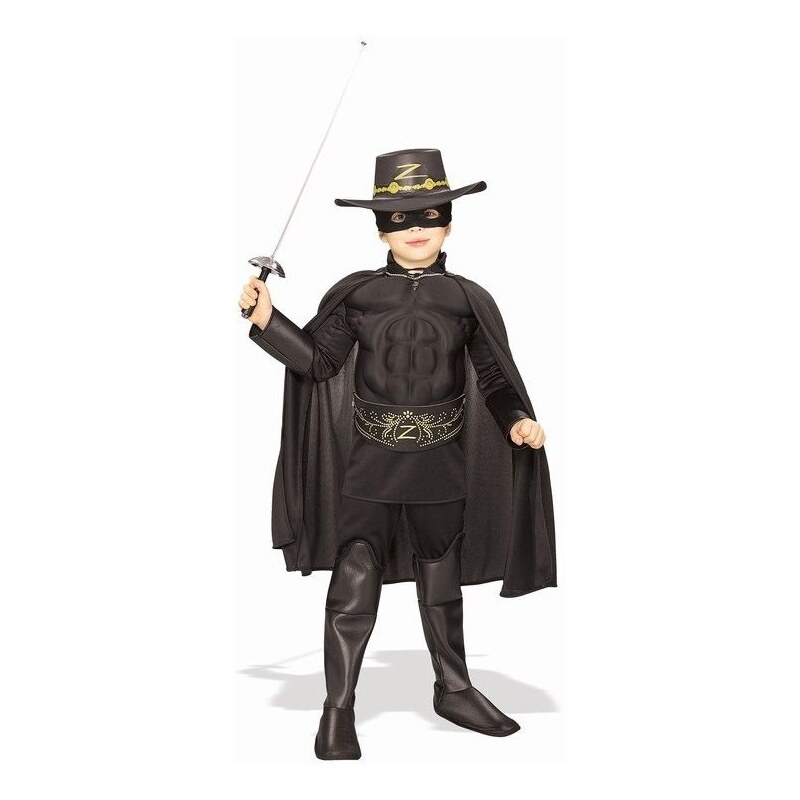 Dětský kostým Zorro deluxe Pro věk (roků) 3-4
