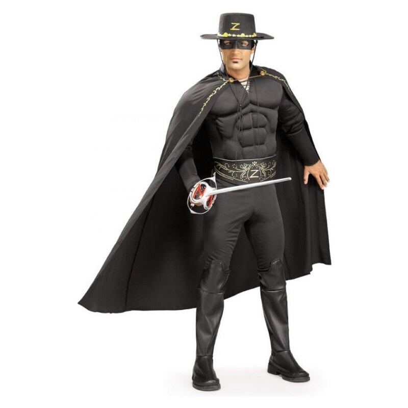 Kostým Zorro svalovec Velikost Std