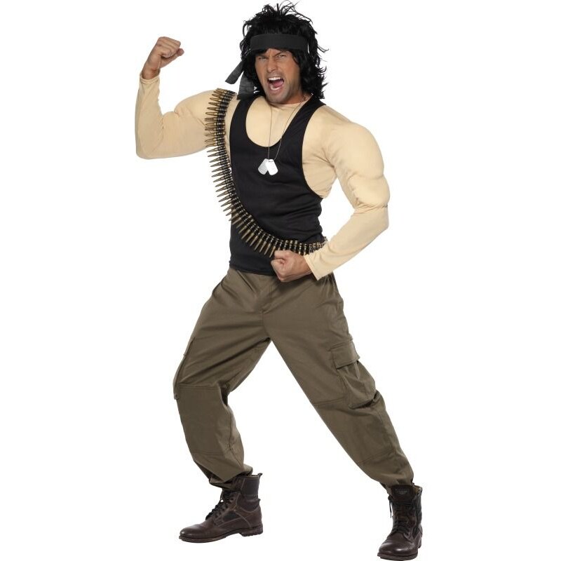 Kostým Rambo Velikost M 48-50