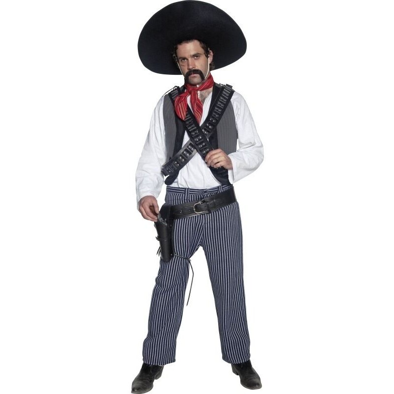 Kostým Mexický bandita Velikost M 48-50