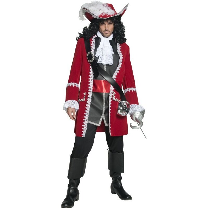 Kostým Pirátský kapitán Velikost M 48-50