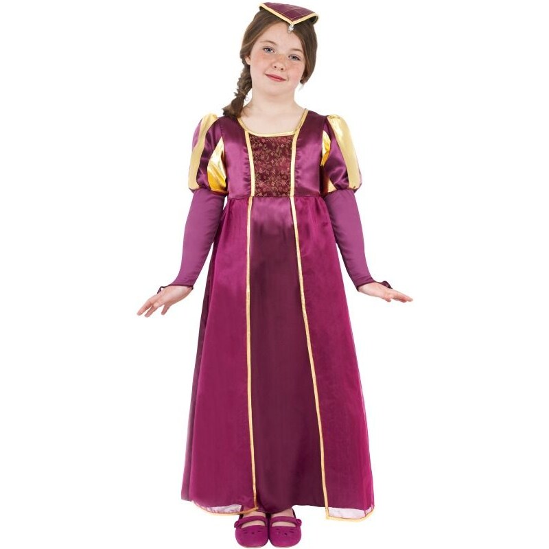 Dětský kostým Tudorská dívka Pro věk (roků) 10-12