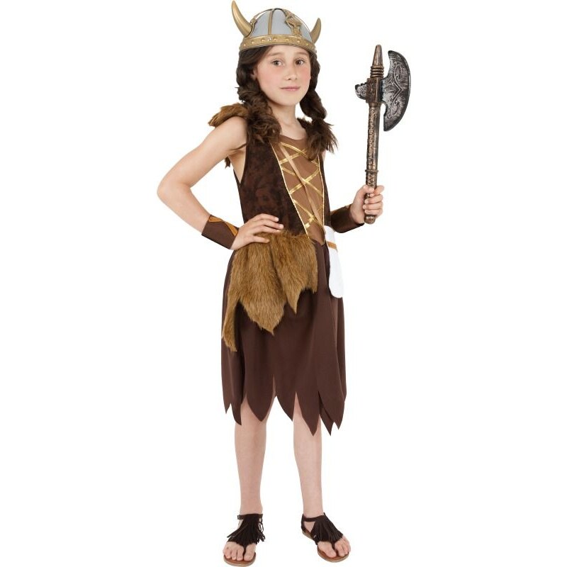 Dětský kostým Vikingská dívka Pro věk (roků) 10-12
