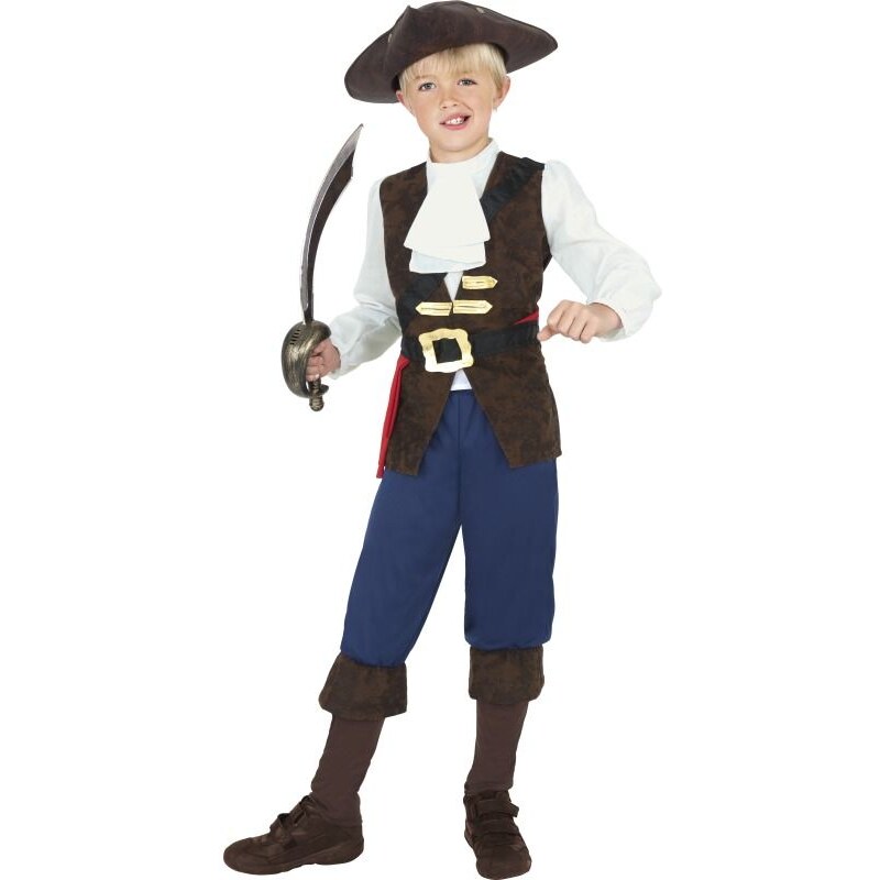 Dětský kostým Pirát Jack Pro věk (roků) 10-12