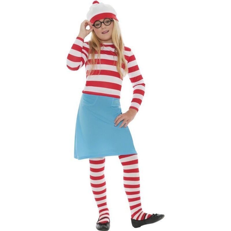 Dětský kostým Wheres Wally? Wenda Pro věk (roků) 10-12
