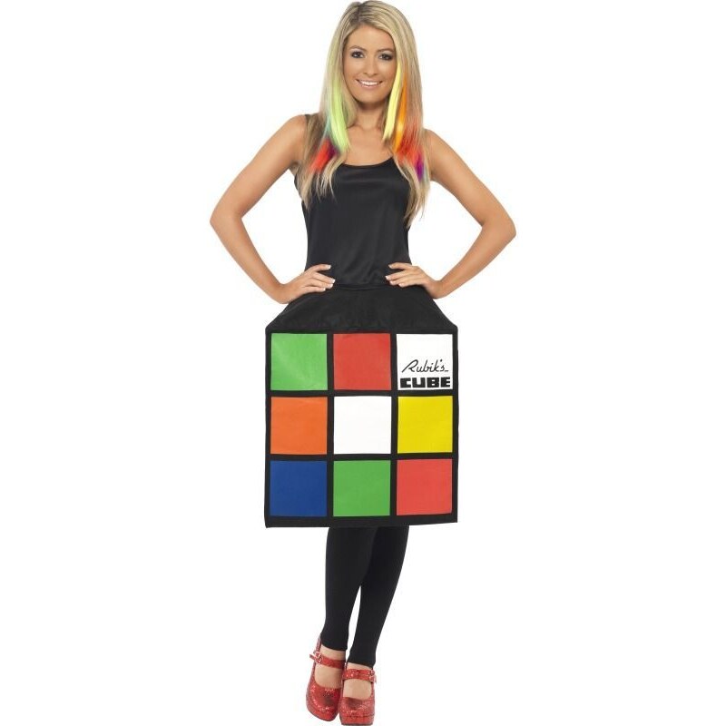 Kostým Rubikova kostka 3D Velikost L 44-46