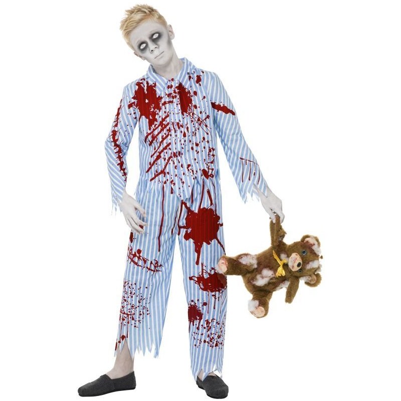 Kostým Zombie kluk v pyžamu Pro věk(roků) 10-12