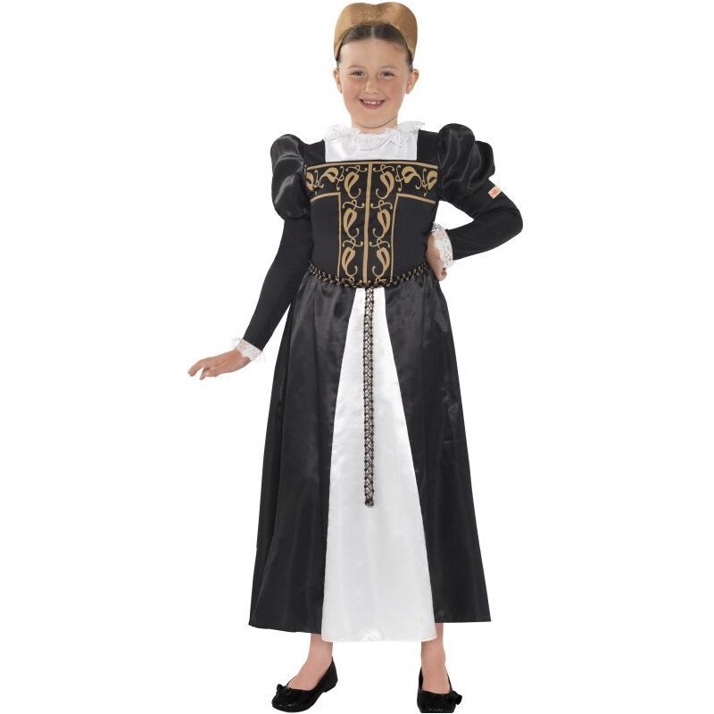Dětský kostým Mary Stuart Horrible Histories Pro věk (roků) 7-9
