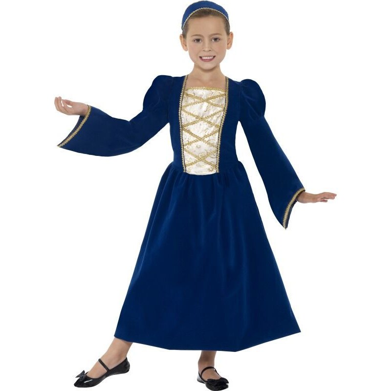 Dětský kostým Tudor princess Pro věk (roků) 10-12