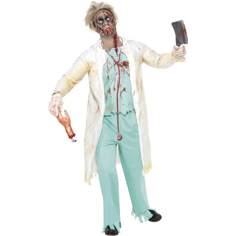 Kostým Zombie doktor Velikost L 52-54