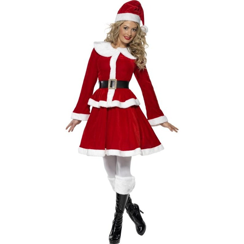 Kostým Miss Santa Velikost L 44-46