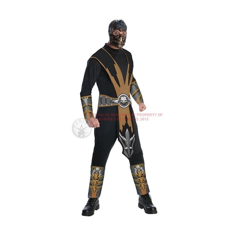 Kostým Scorpion Mortal Kombat Velikost L