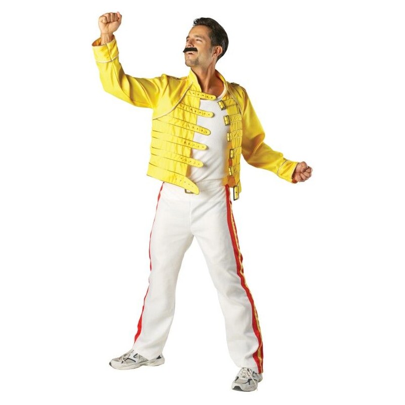 Kostým Freddie Mercury Wembley 1986 Velikost STD