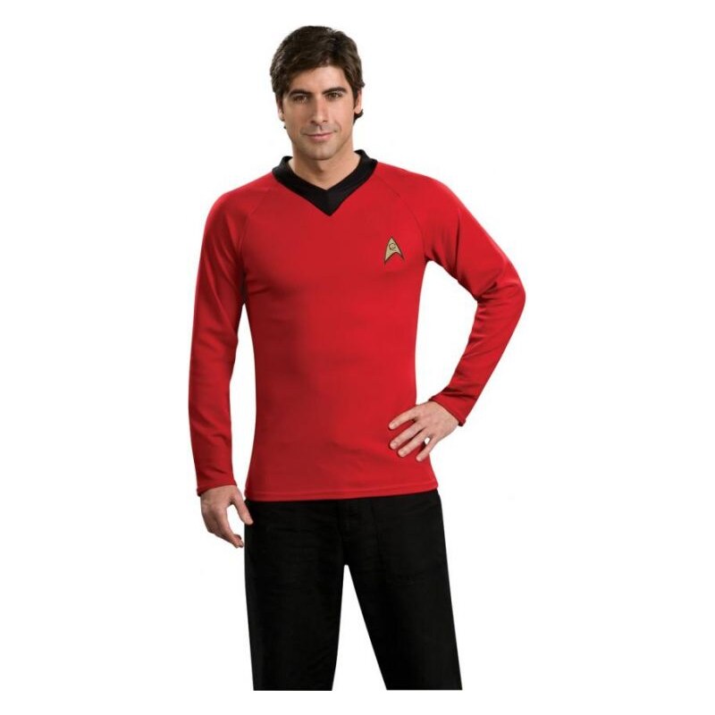 Kostým Red shirt classic deluxe Star Trek Velikost L
