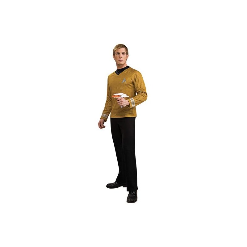 Kostým Gold shirt deluxe Star Trek Velikost L