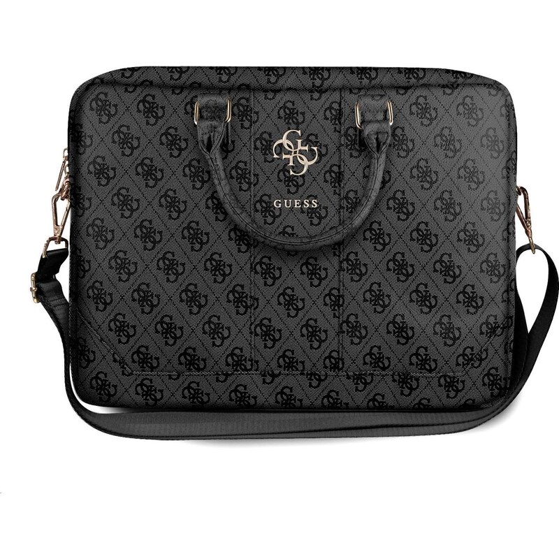 Guess PU 4G Metal Logo Taška na Notebook 15/16" Grey