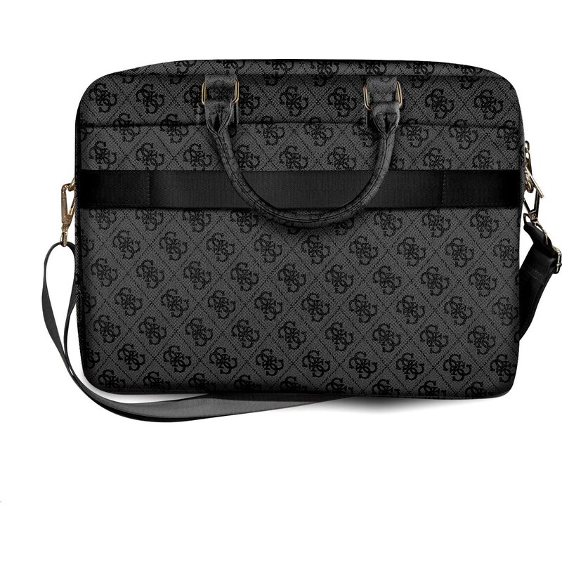 Guess PU 4G Metal Logo Taška na Notebook 15/16" Grey
