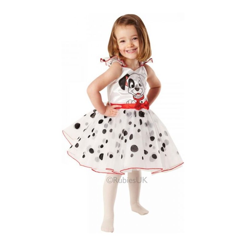 Dětský kostým 101 Dalmatínů balerína Pro věk (roků) 1-2