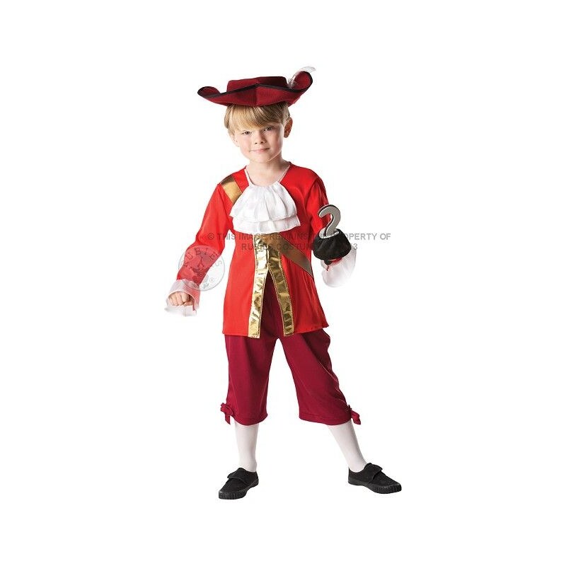 Dětský kostým Kapitán Hook Pro věk (roků) 3-4