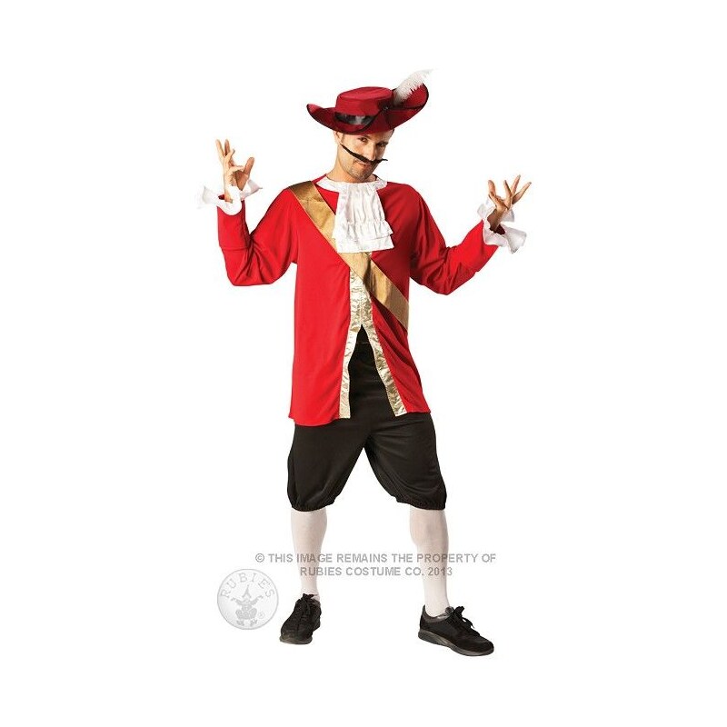 Kostým Captain Hook Velikost STD
