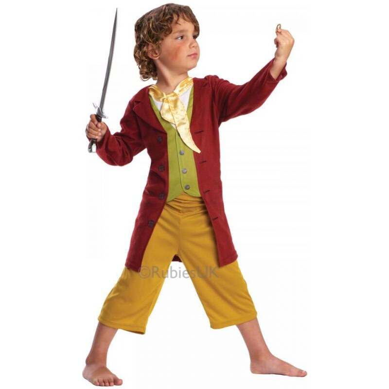 Dětský kostým Bilbo Pytlík Hobbit Pro věk(roků) 3-4