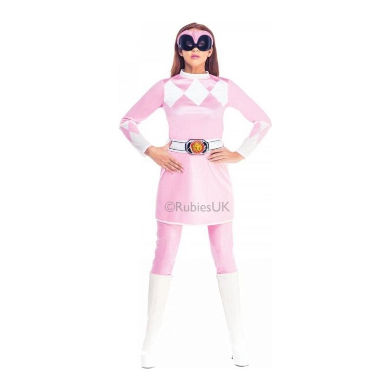 Kostým Pink Ranger Mighty Morphin Velikost L