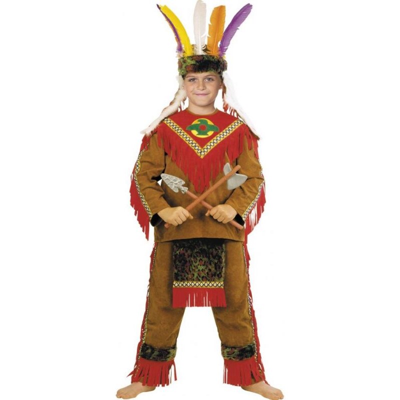 Dětský kostým Indián Pro věk (roků) 10-12