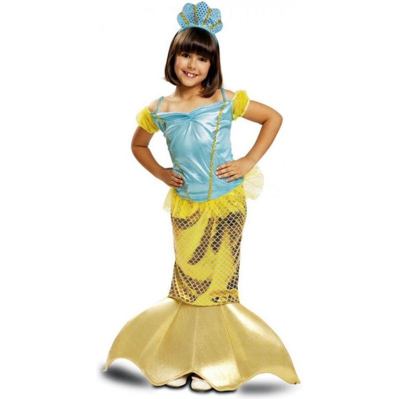 Dětský kostým Mořská panna Pro věk (roků) 3-4
