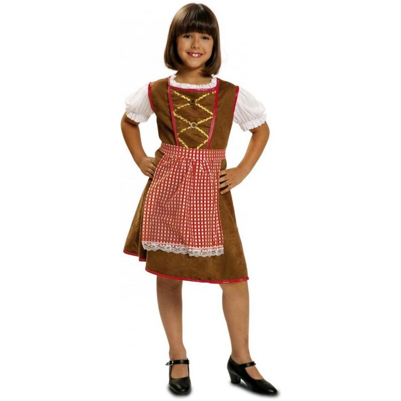 Dětský kostým Tyrolská dívka Pro věk (roků) 10-12