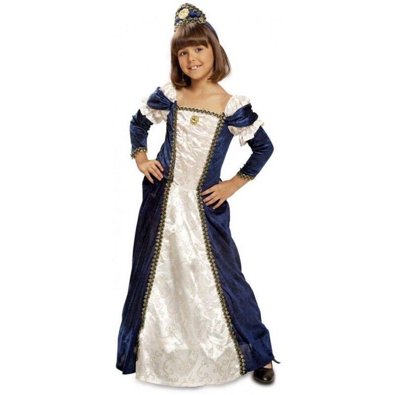Dětský kostým Středověká lady Pro věk (roků) 10-12