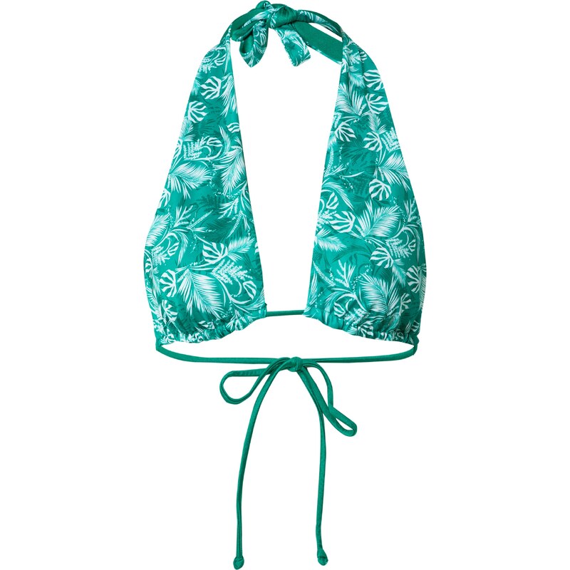 Hunkemöller Horní díl plavek nefritová / bílá