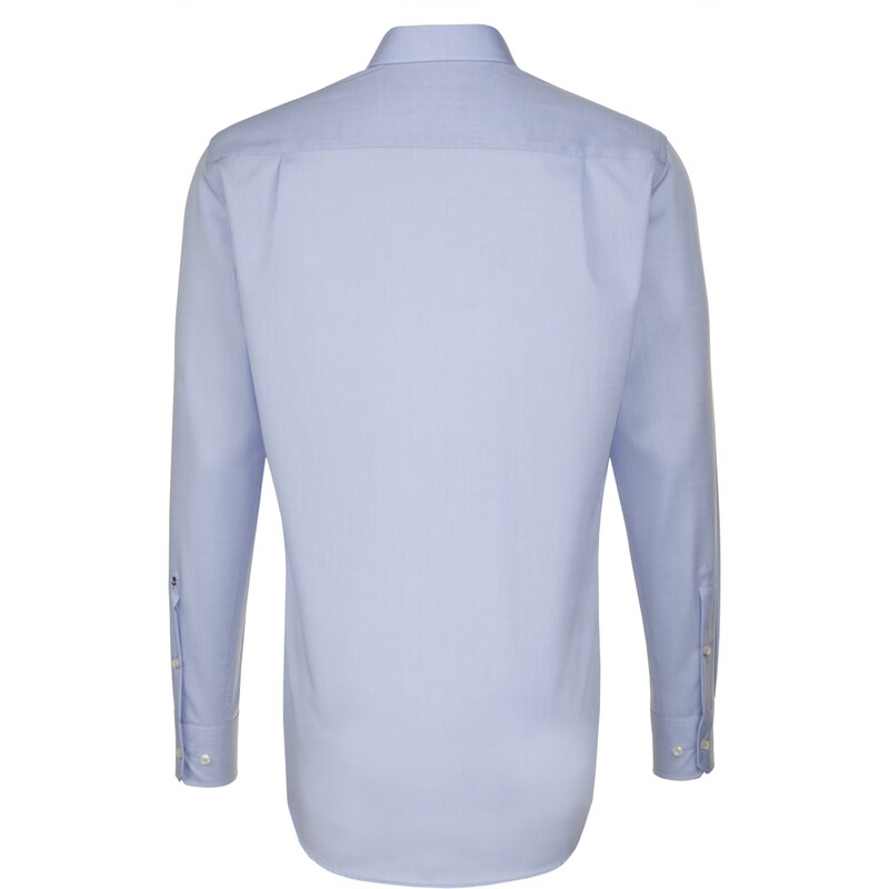 Pánská elegantní světle modrá košile non iron Regular fit s dlouhým rukávem Seidensticker