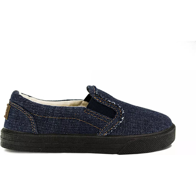 Oldcom Slip-On BOSTON Tmavě modré s černou podrážkou Teen