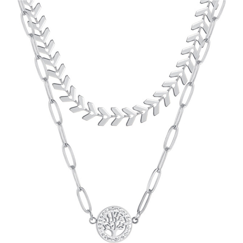 Dámský náhrdelník z chirurgické oceli DENIZ