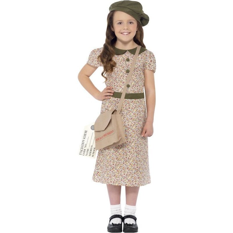 Dětský kostým Evakuovaná dívka Pro věk (roků) 10-12
