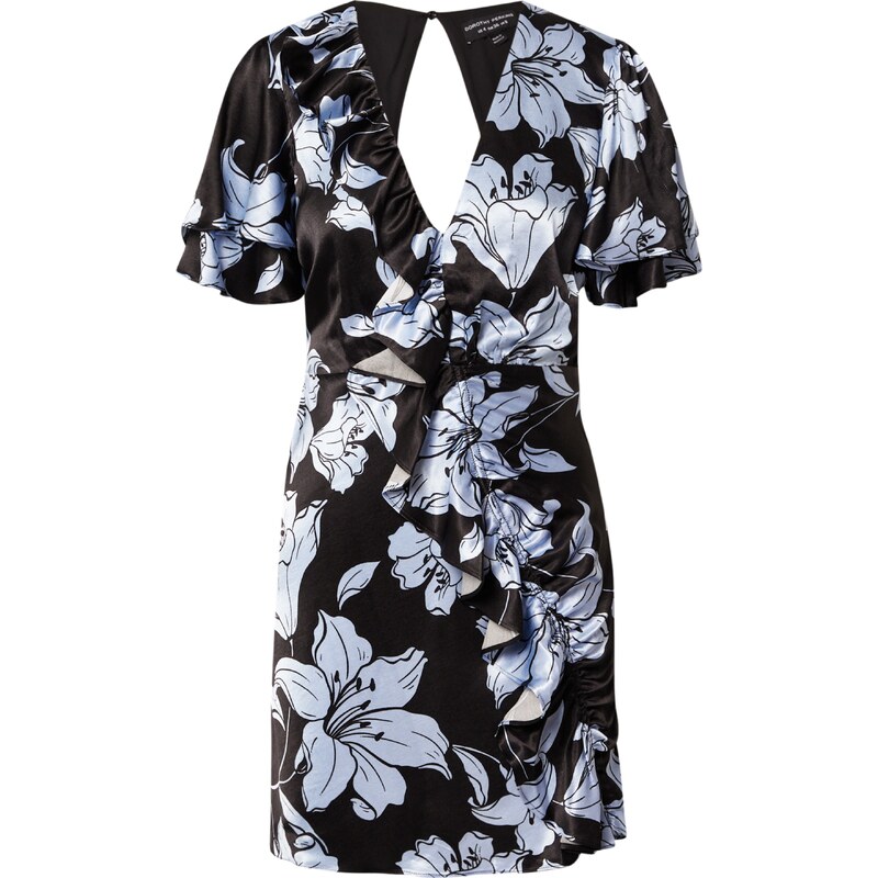 Dorothy Perkins Šaty světlemodrá / černá