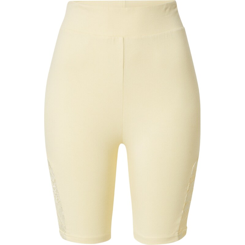 Urban Classics Legíny Lace pastelově žlutá 109075901