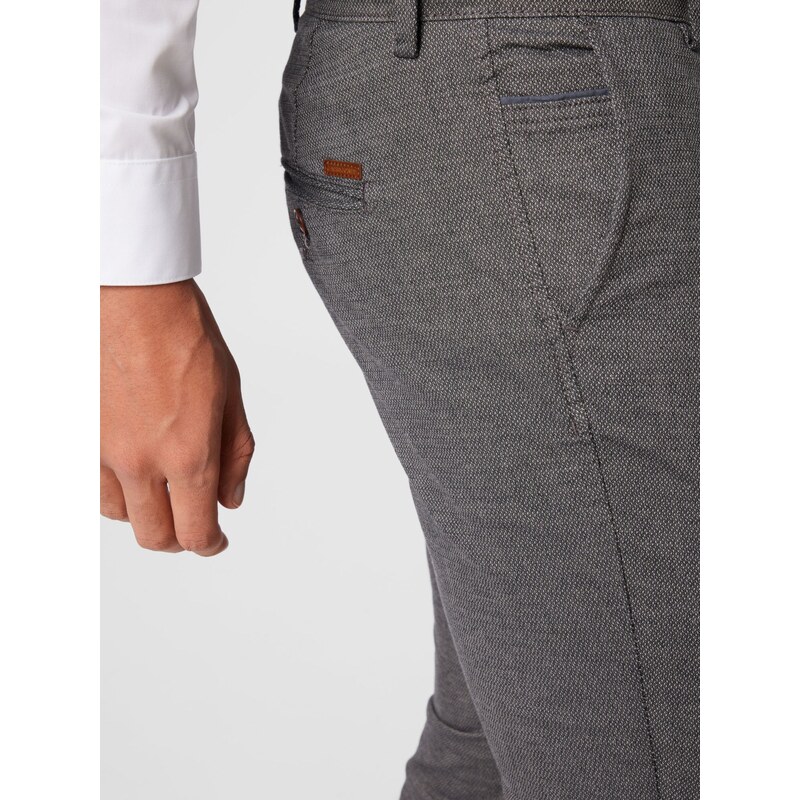 JACK & JONES Chino kalhoty 'Marco' šedý melír