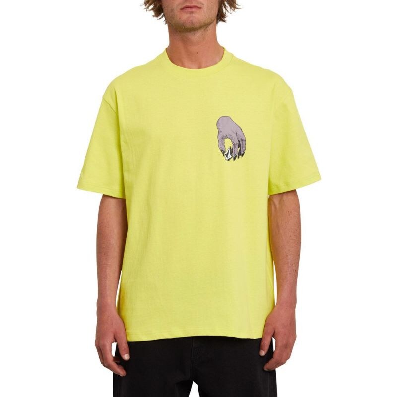 Volcom TRIKO VOLCO Stone Grab Lse S/S - žlutá -