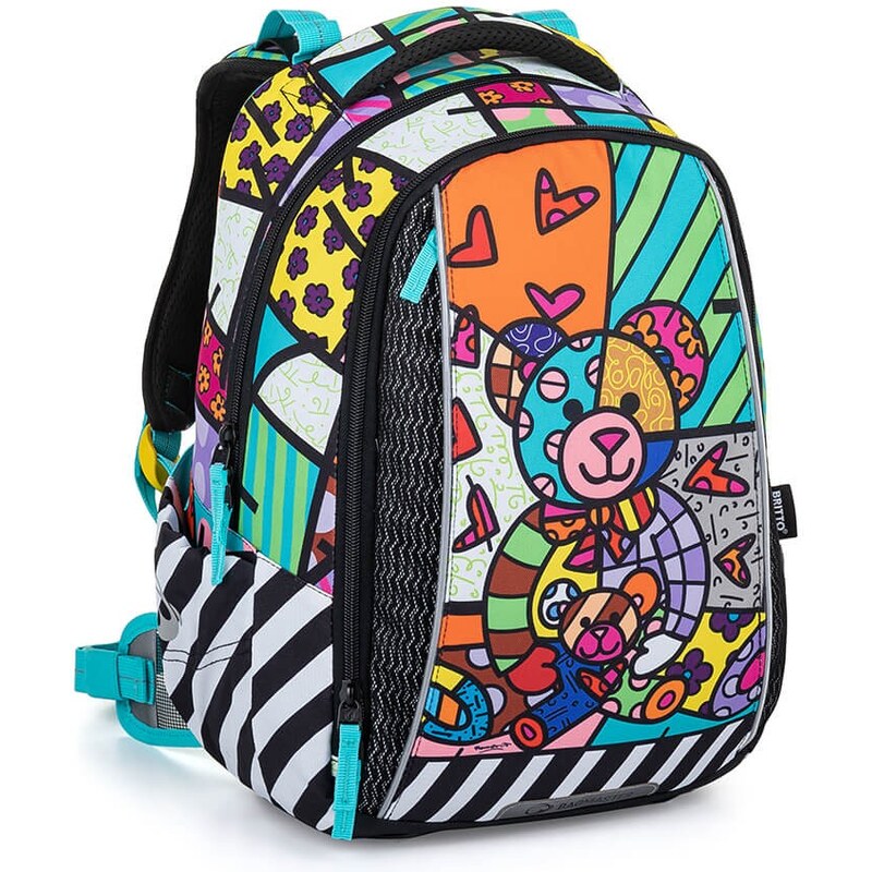 Bagmaster VEGA 22 A školní batoh – medvídek
