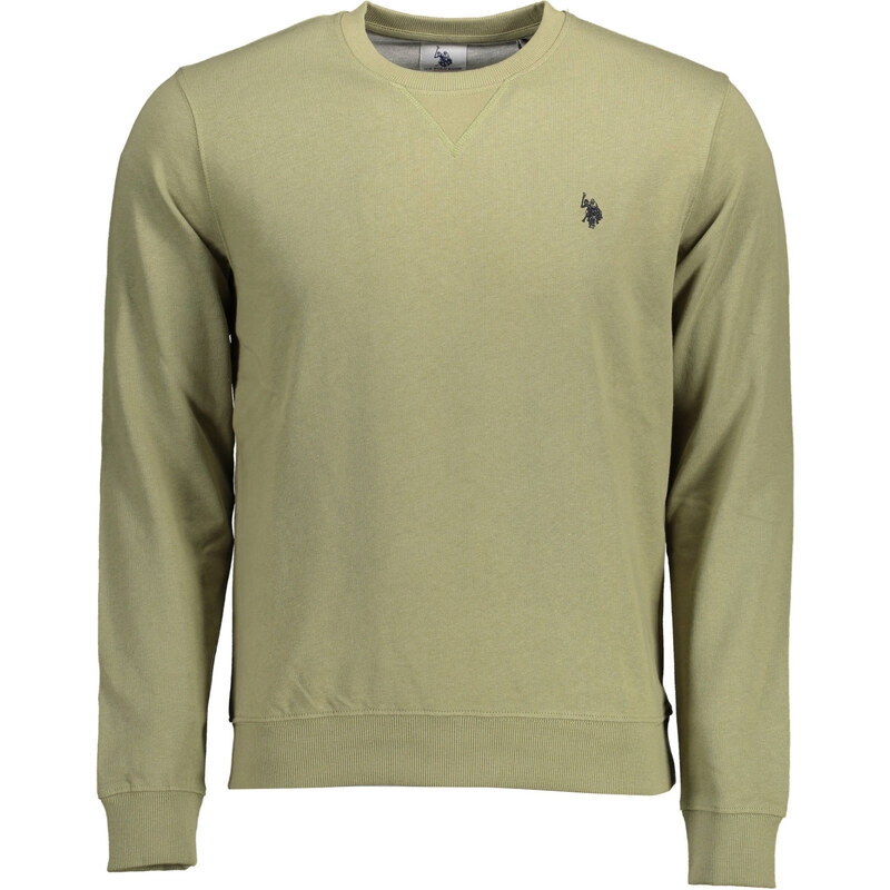 US Polo Assn Pánský zelený svetr US Polo