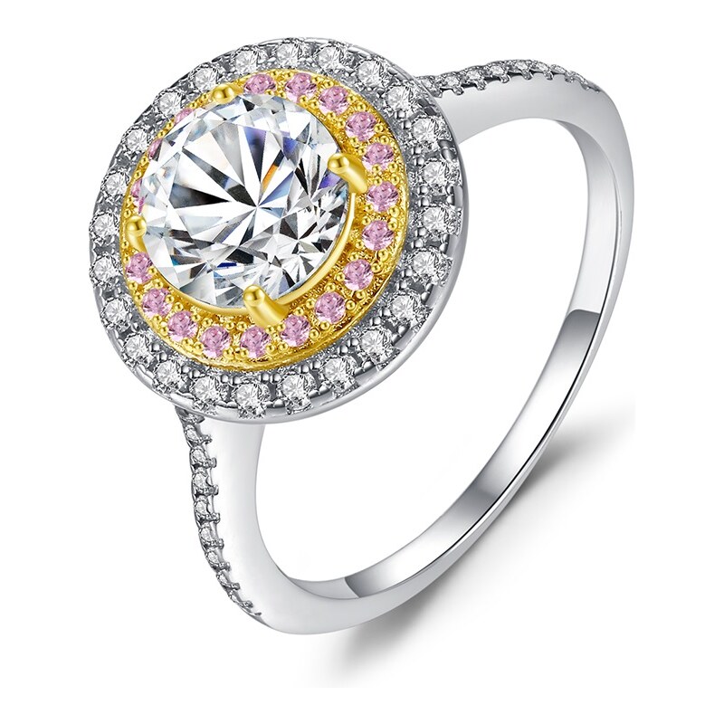 Linda's Jewelry Stříbrný prsten Diana Ag 925/1000 IPR119