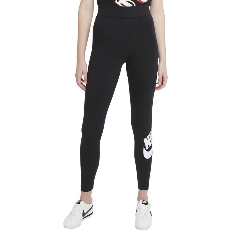 Dámské Kalhoty NIKE NIKE SPORTSWEAR ESS TIGHT CZ8528-010 – Černá